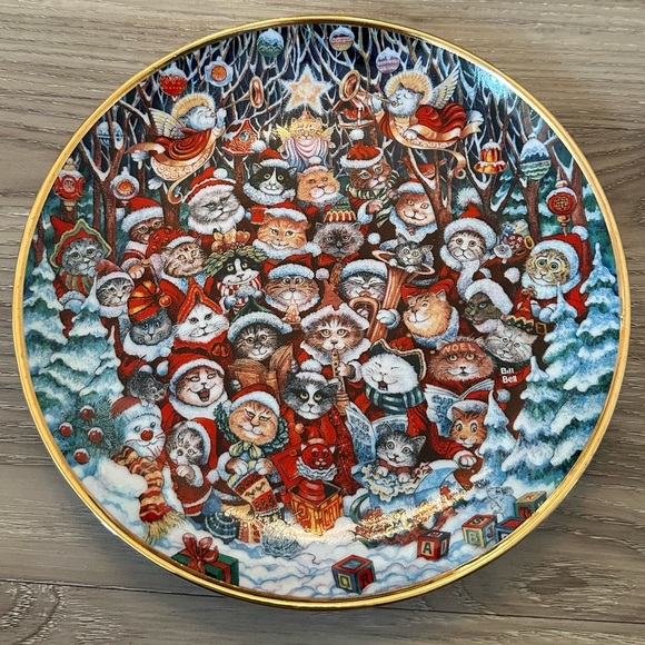 Bill Bell Limited Edition Decorative Cat Plates! Collectibles in mint condition! - Picture 4 of 9